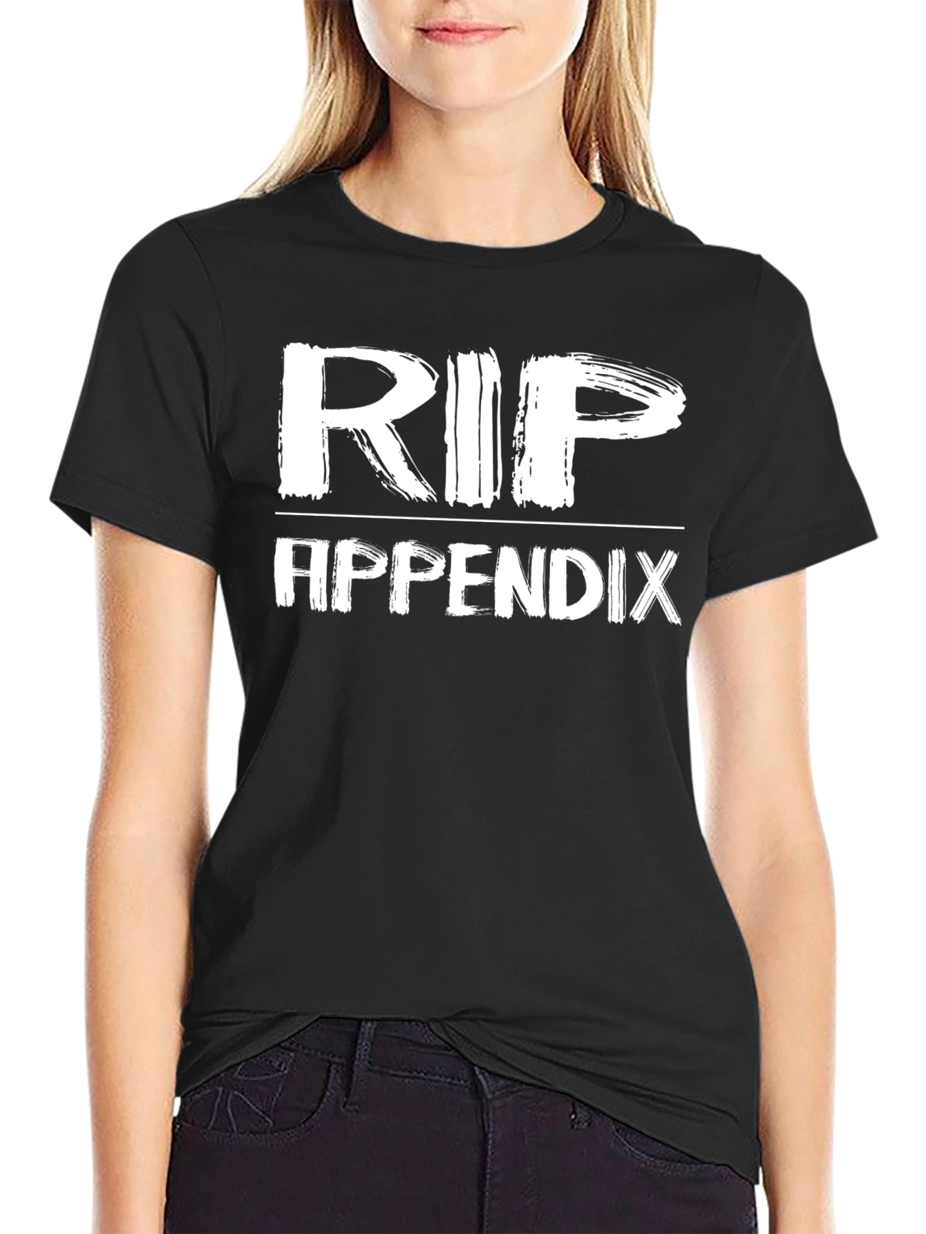 RIP Appendix T-Shirt - Humor Surgery Recovery Tee