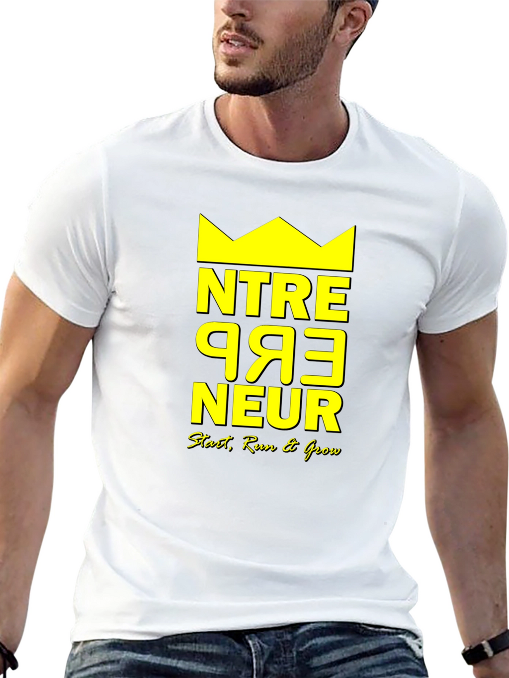 Entrepreneur Crown Graphic T-Shirt