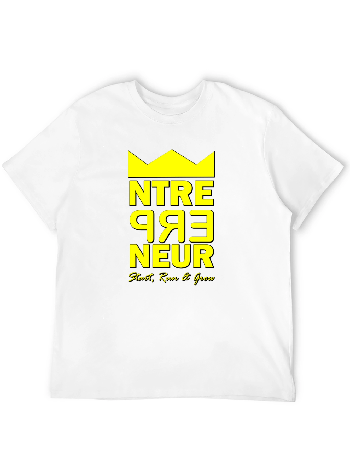 Entrepreneur Crown Graphic T-Shirt