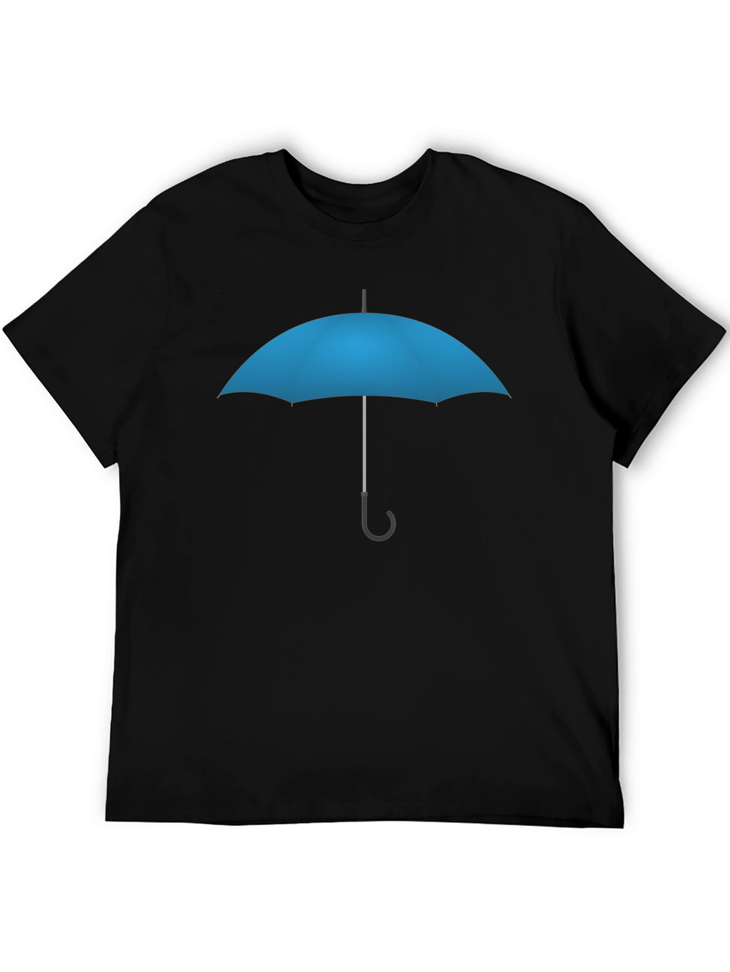 Blue Umbrella Graphic T-Shirt - Stylish Casual Wear