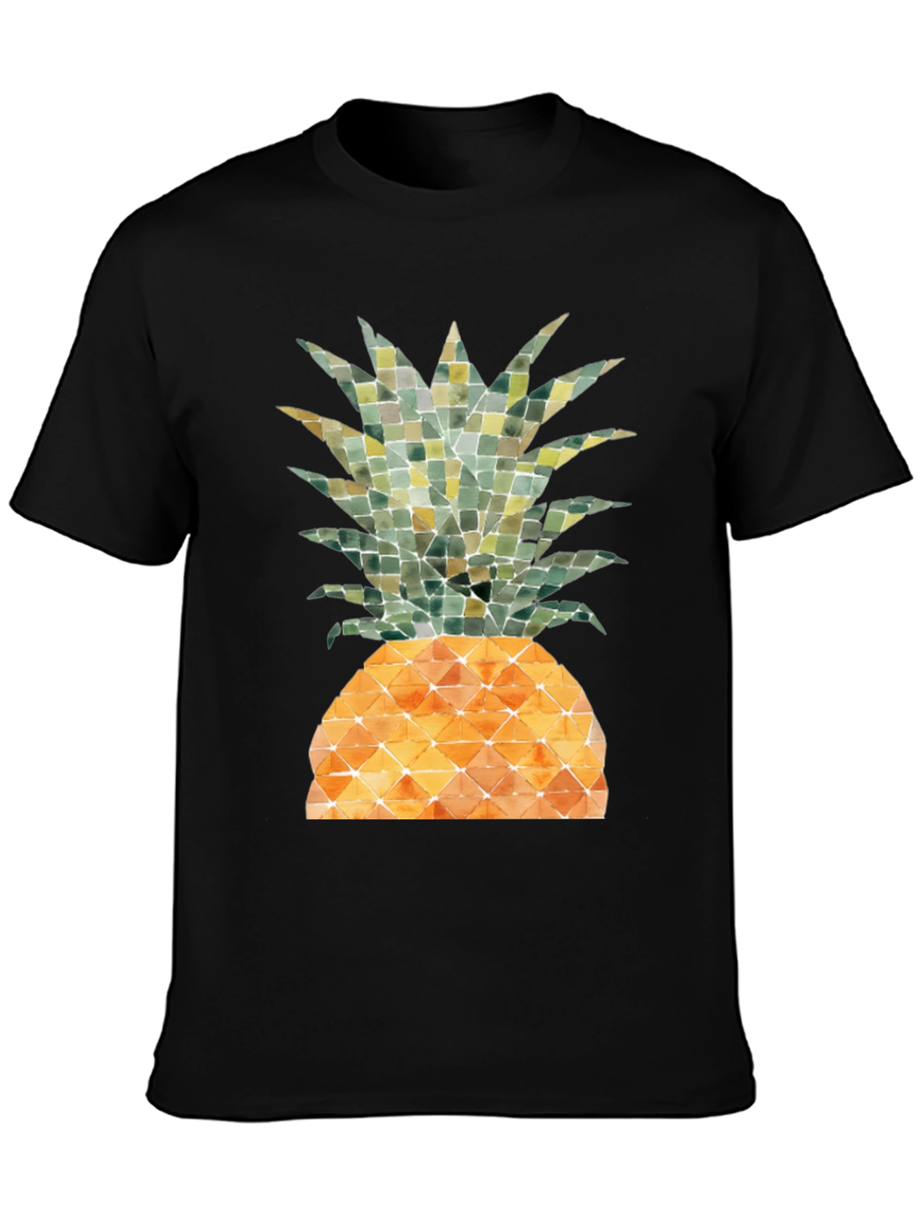 Pineapple Graphic T-Shirt - Tropical Fruit Design