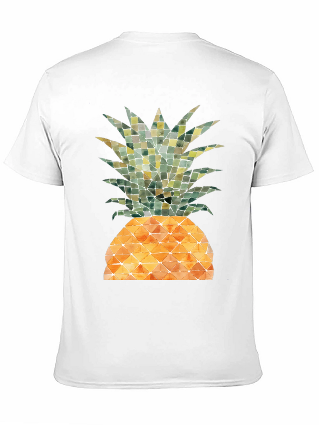 Pineapple Graphic T-Shirt - Tropical Fruit Design