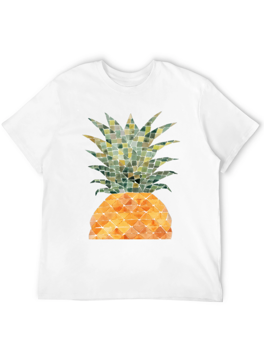 Pineapple Graphic T-Shirt - Tropical Fruit Design