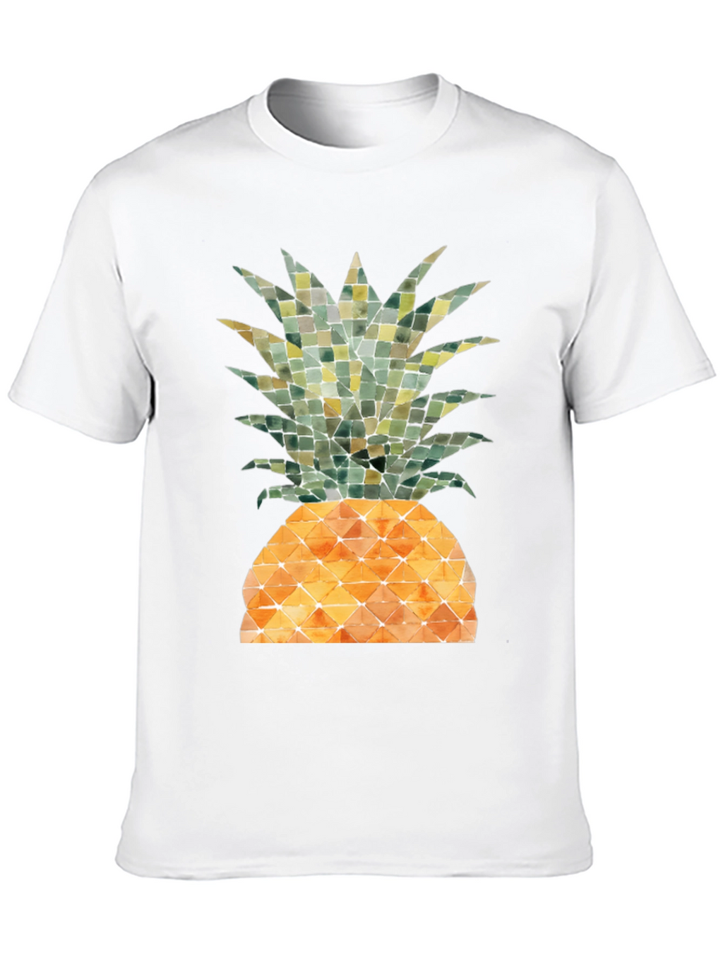 Pineapple Graphic T-Shirt - Tropical Fruit Design