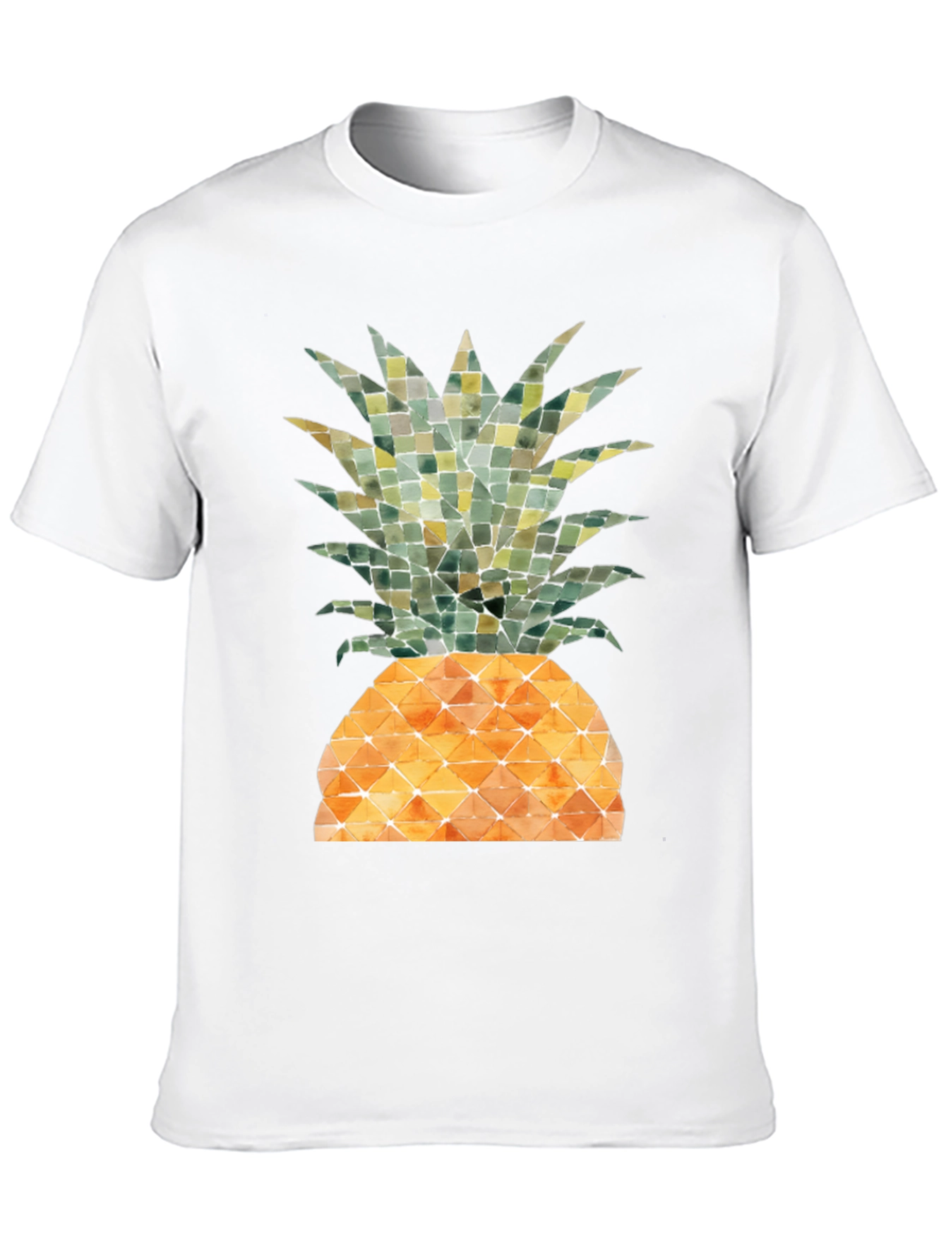 Pineapple Graphic T-Shirt - Tropical Fruit Design