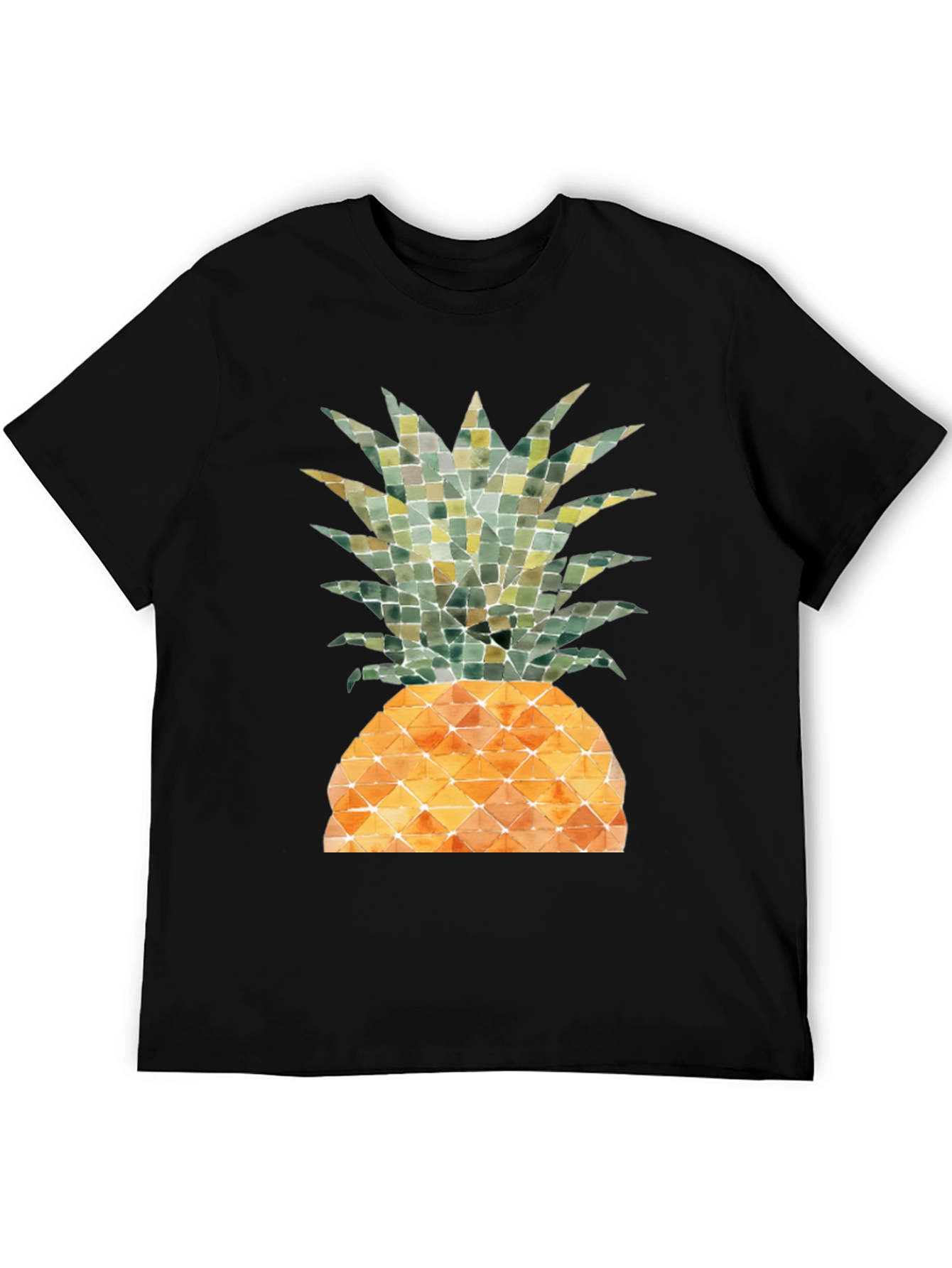 Pineapple Graphic T-Shirt - Tropical Fruit Design
