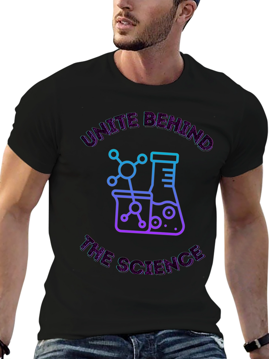 Unite Behind The Science Graphic Tee
