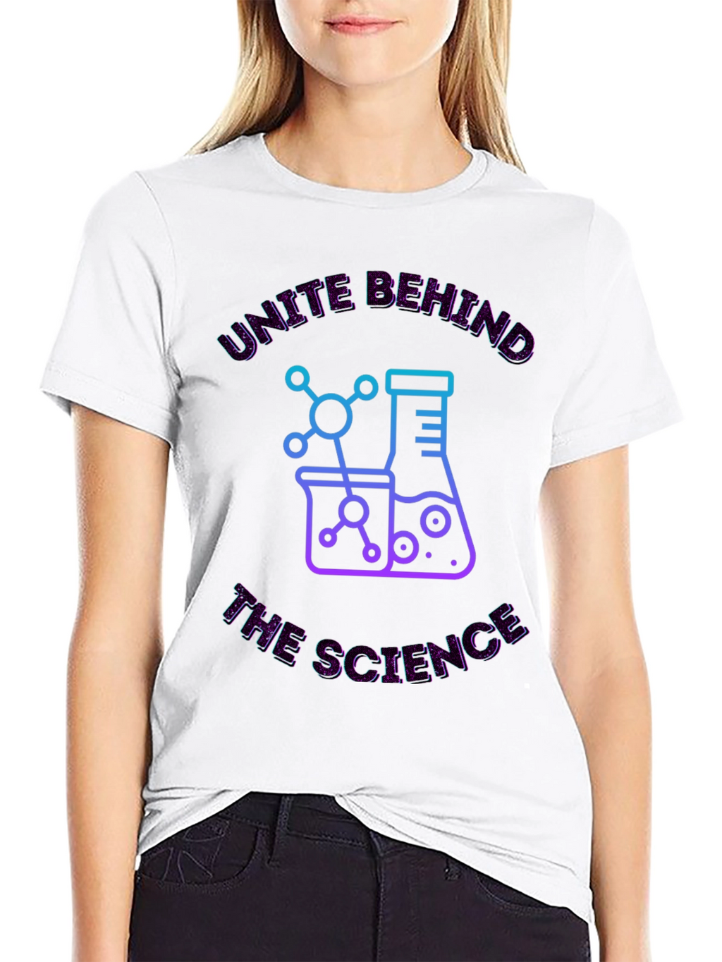 Unite Behind The Science Graphic Tee
