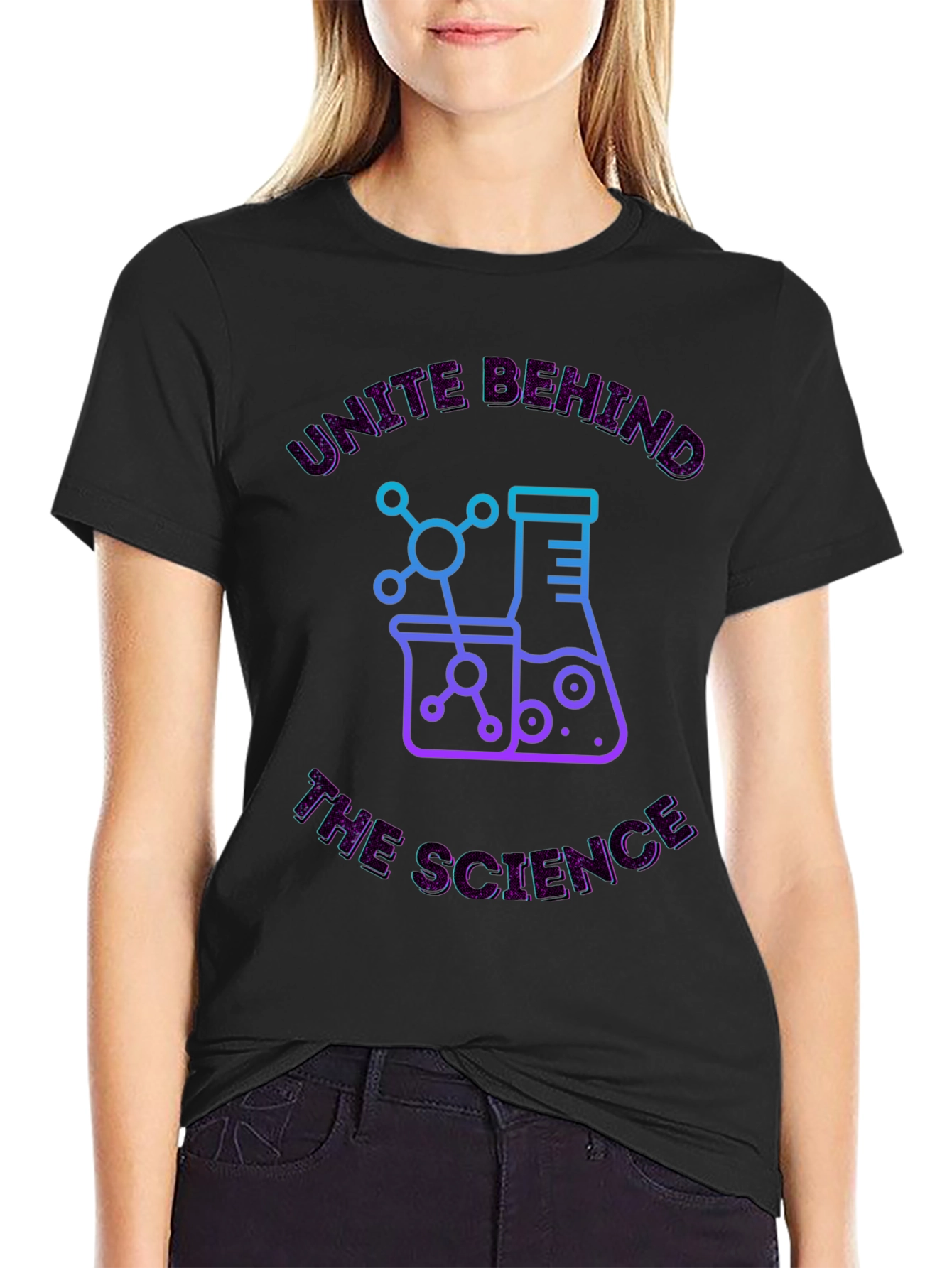 Unite Behind The Science Graphic Tee