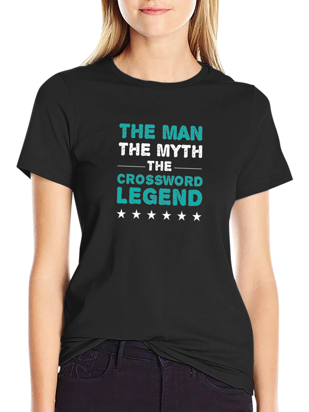 The Crossword Legend T-Shirt - Mythical Mans Tee