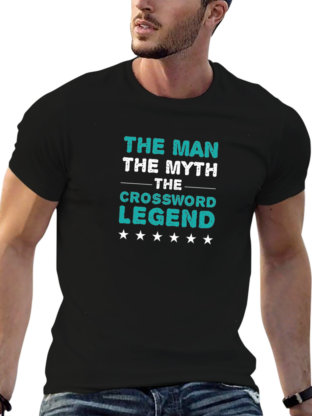 The Crossword Legend T-Shirt - Mythical Mans Tee
