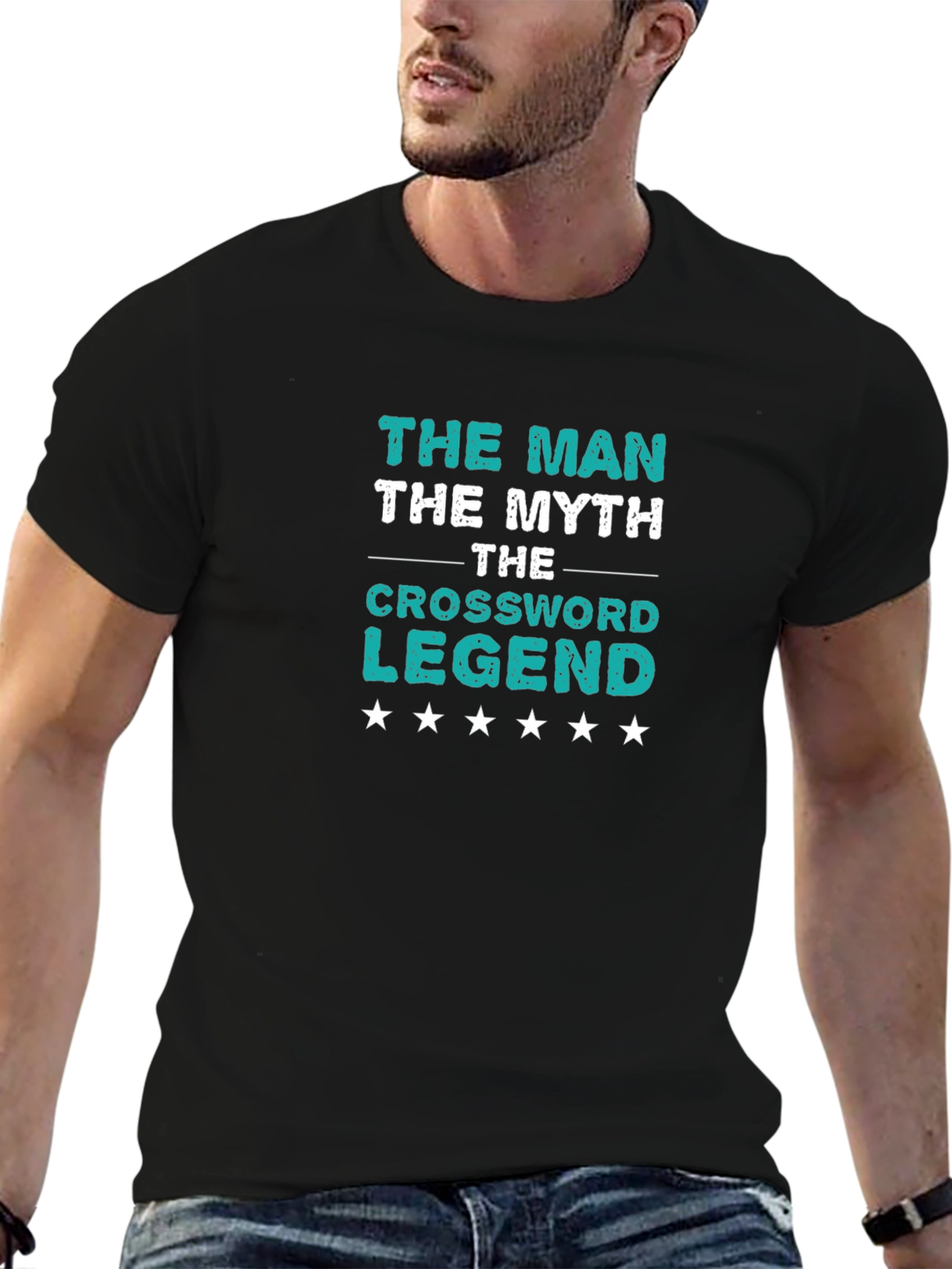 The Crossword Legend T-Shirt - Mythical Mans Tee