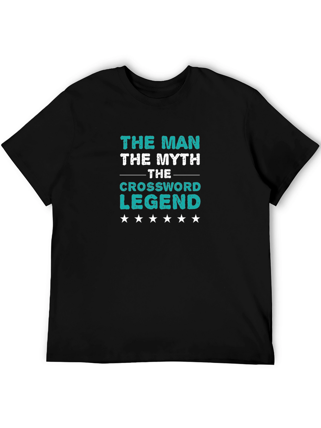 The Crossword Legend T-Shirt - Mythical Mans Tee