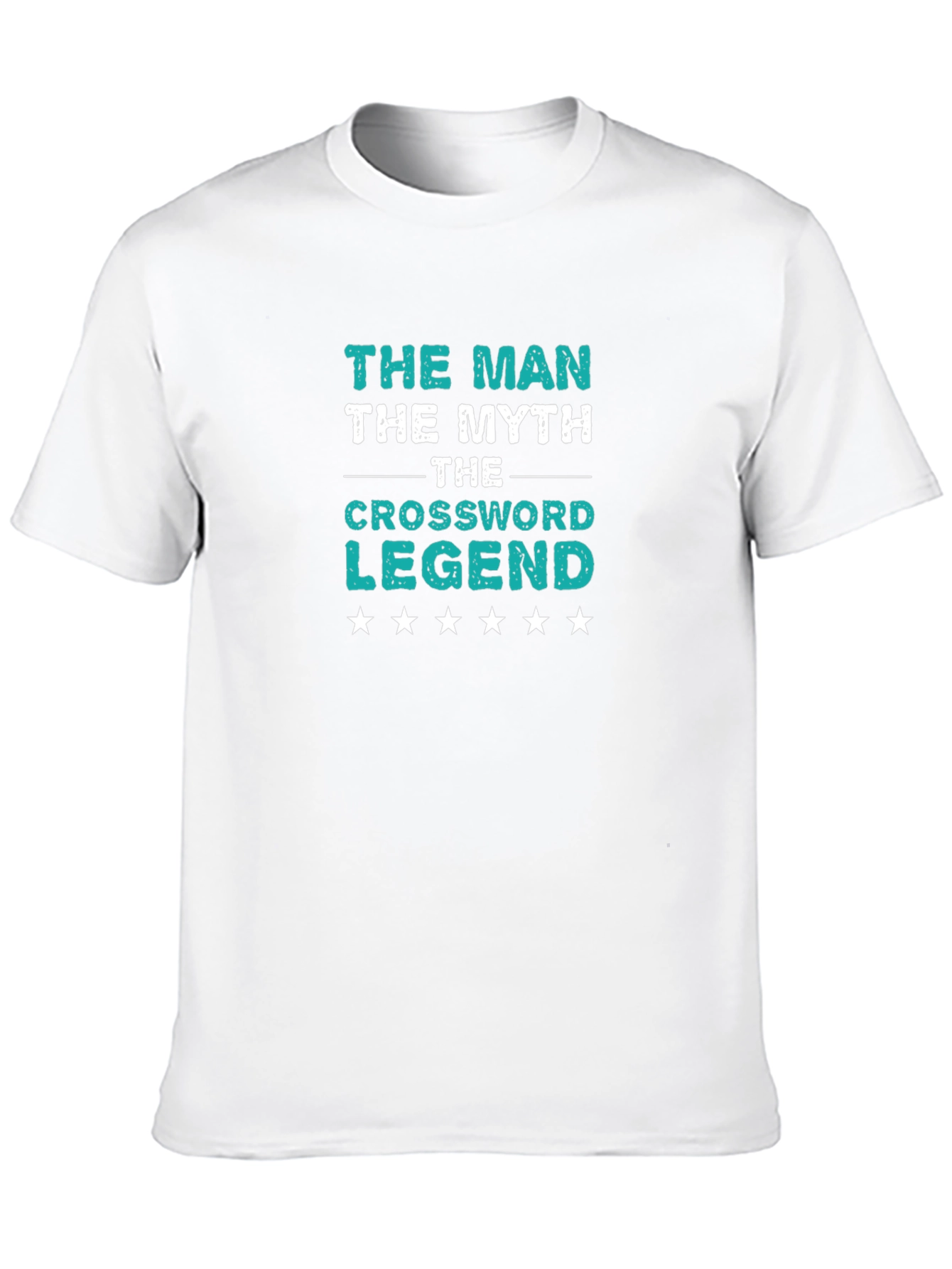 The Crossword Legend T-Shirt - Mythical Mans Tee
