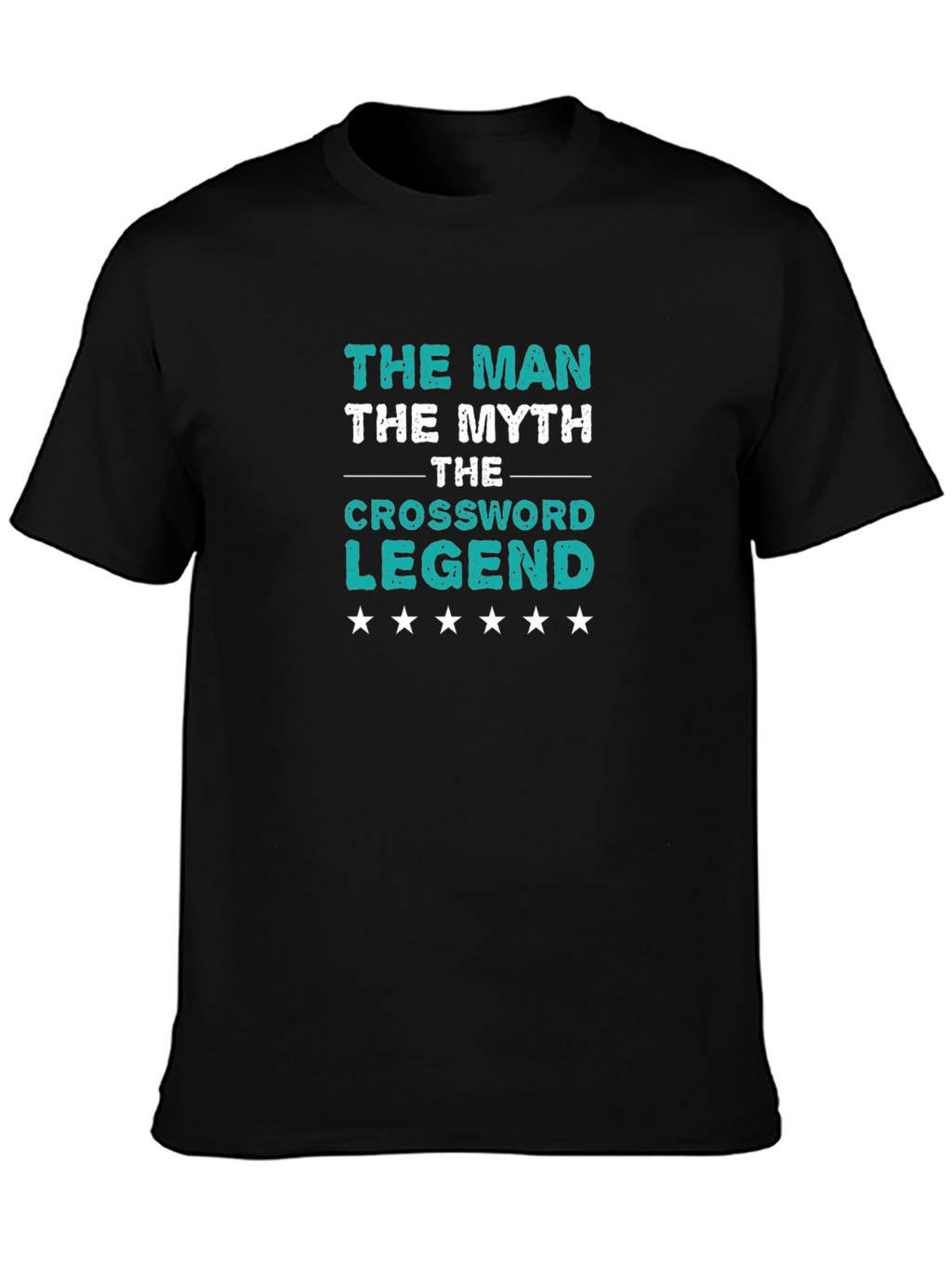 The Crossword Legend T-Shirt - Mythical Mans Tee