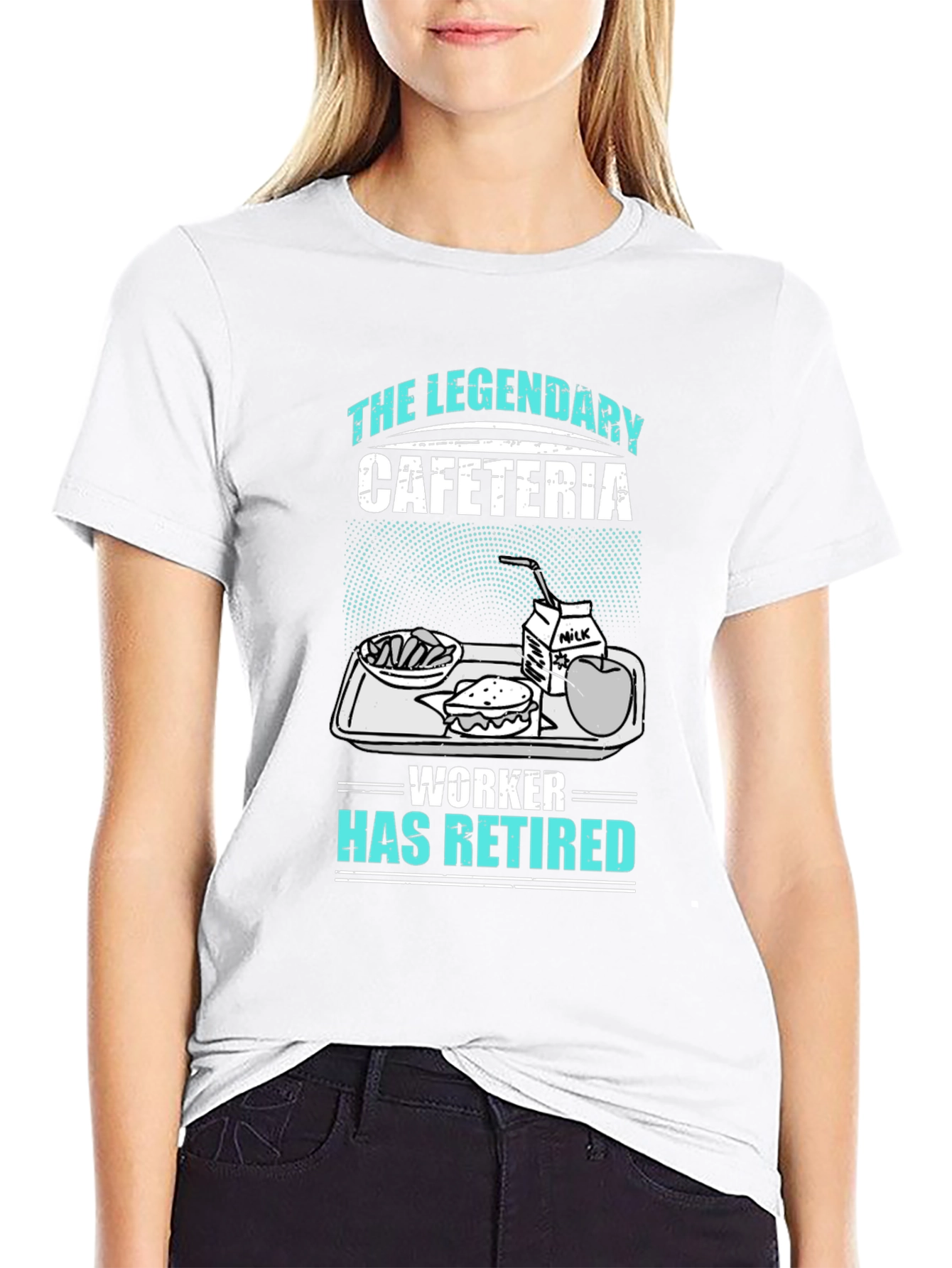 Legendary Cafeteria Worker Retired T-Shirt