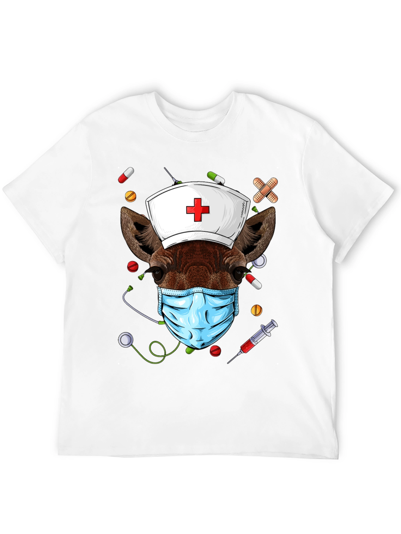 Nurse Giraffe T-Shirt