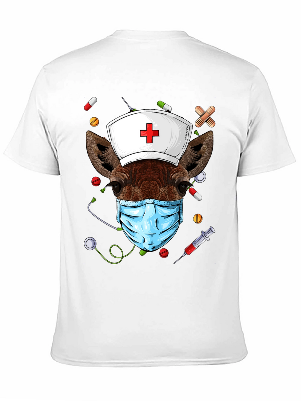 Nurse Giraffe T-Shirt