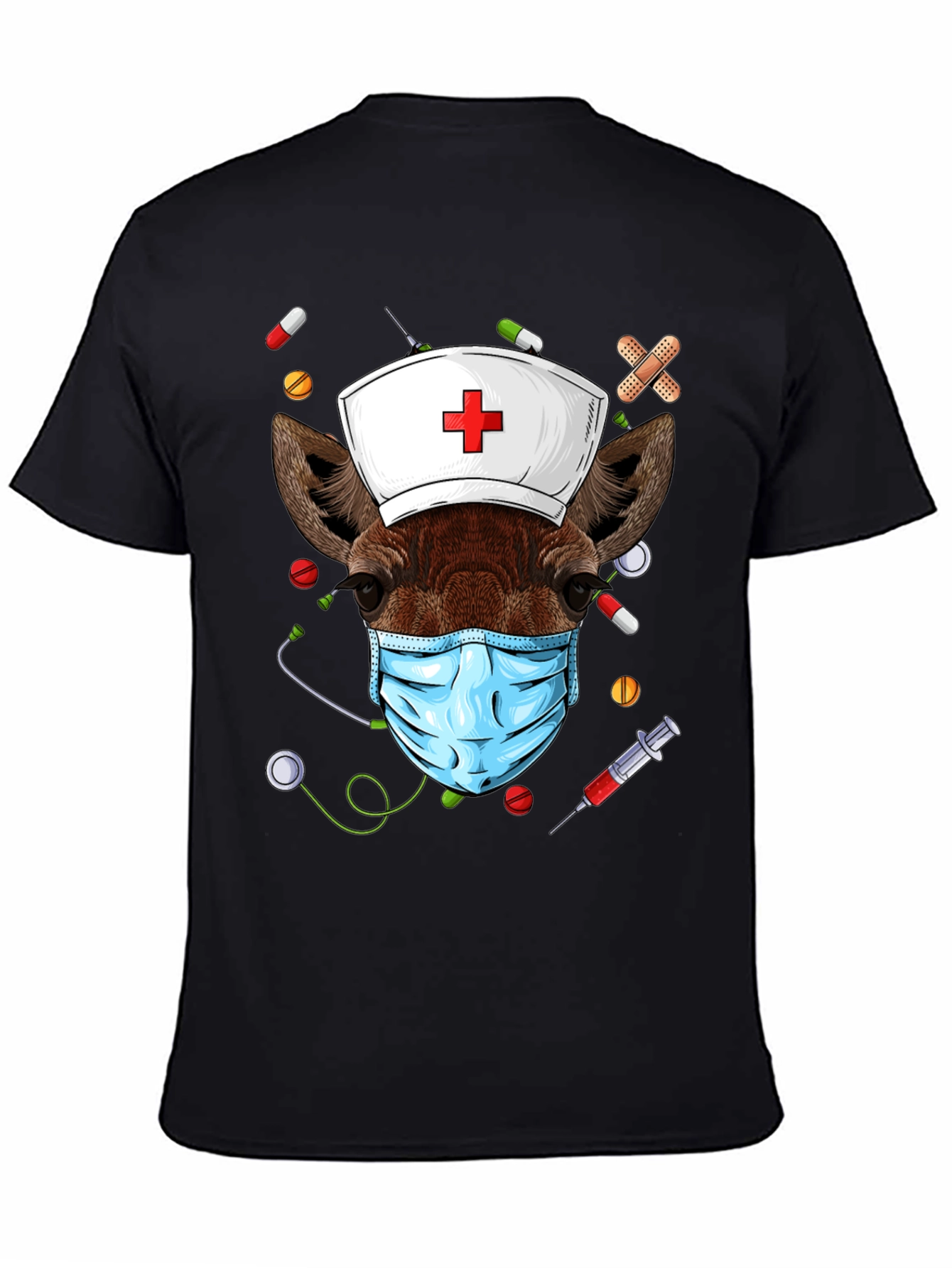 Nurse Giraffe T-Shirt