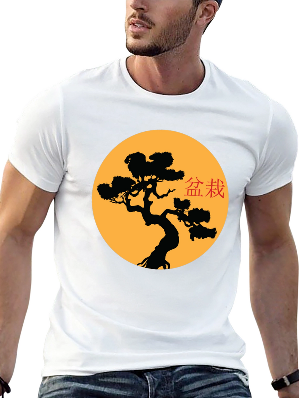 Bonsai Tree Graphic Tee - Zen Style