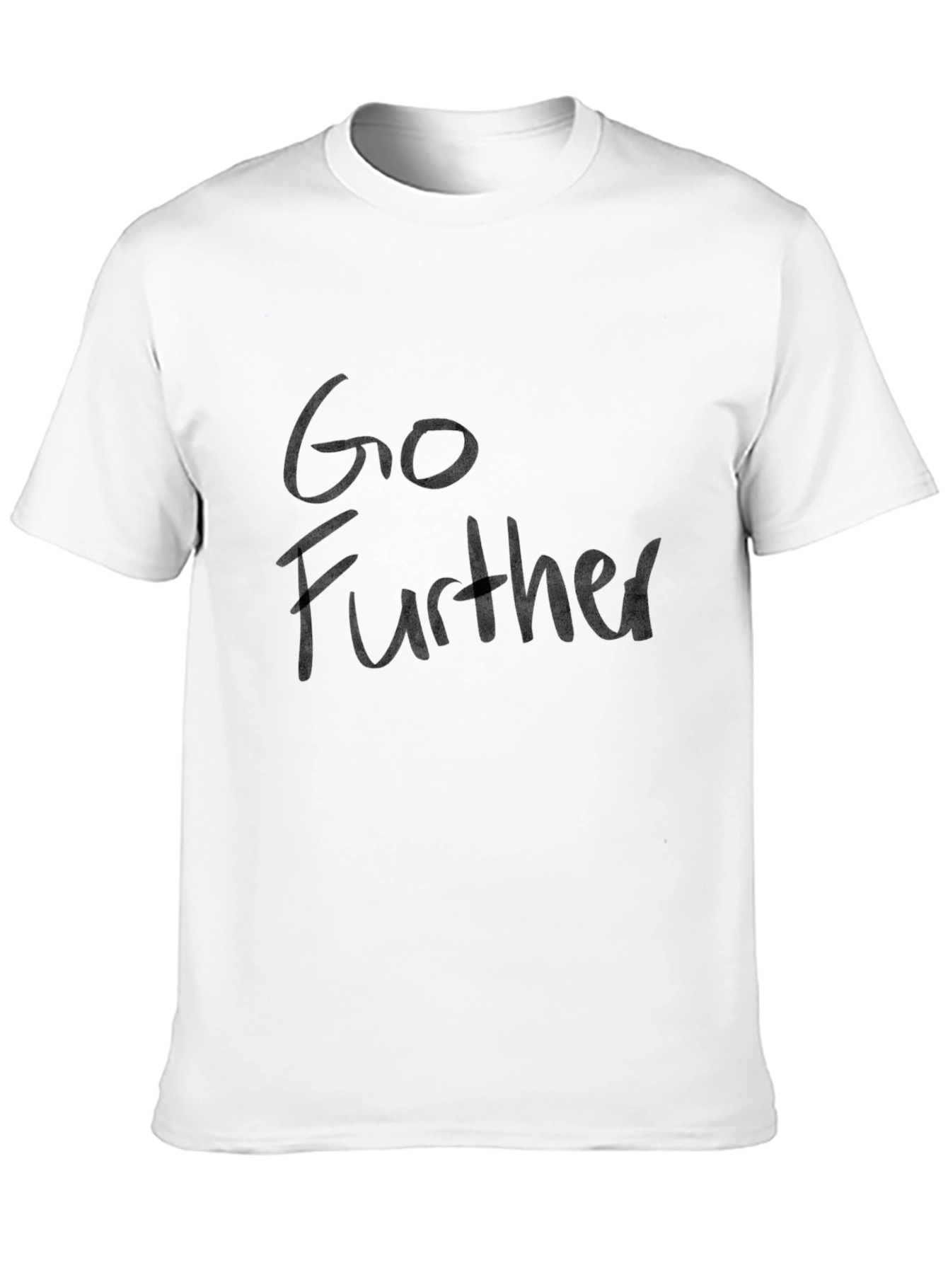 Go Further Black T-Shirt