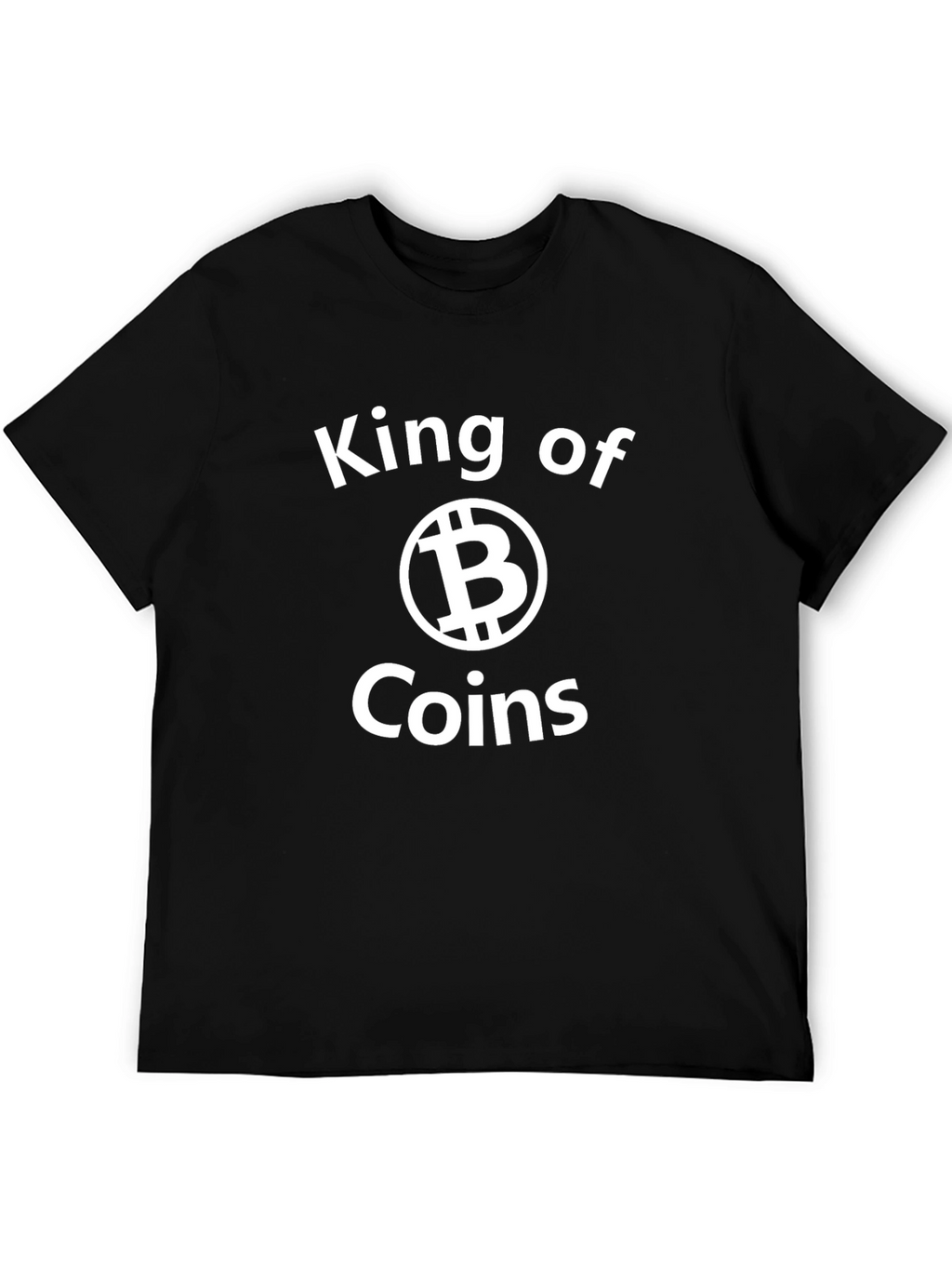 King of Coins Bitcoin Graphic T-Shirt