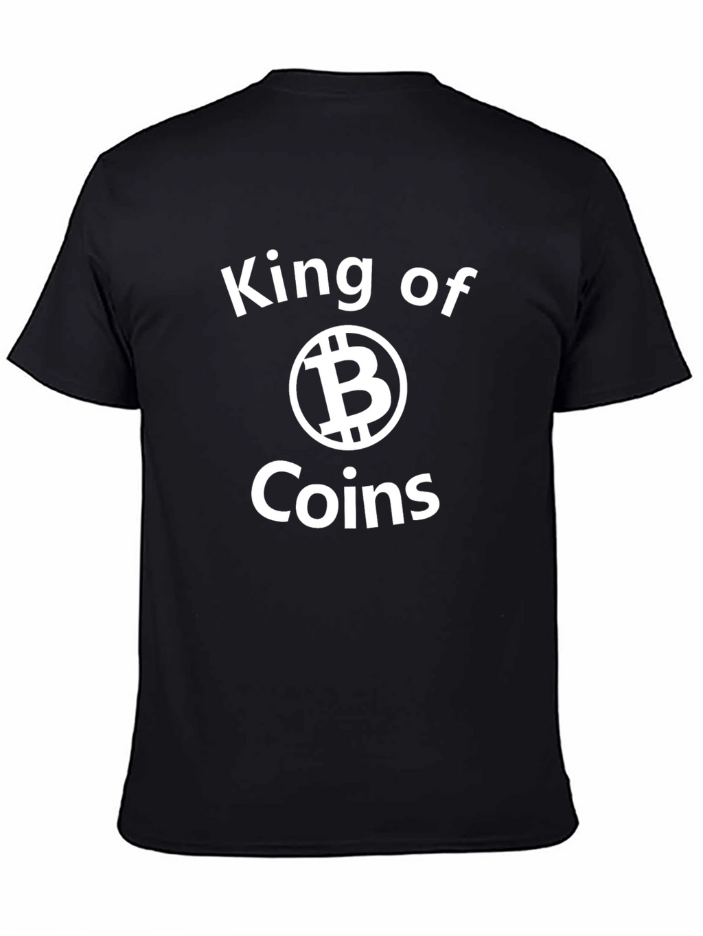 King of Coins Bitcoin Graphic T-Shirt