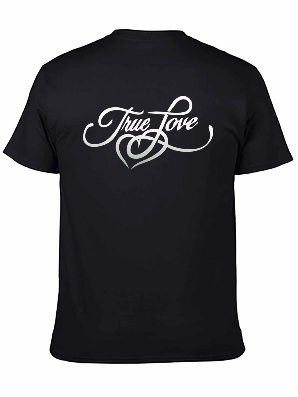 True Love Graphic Tee - Stylish Black T-Shirt