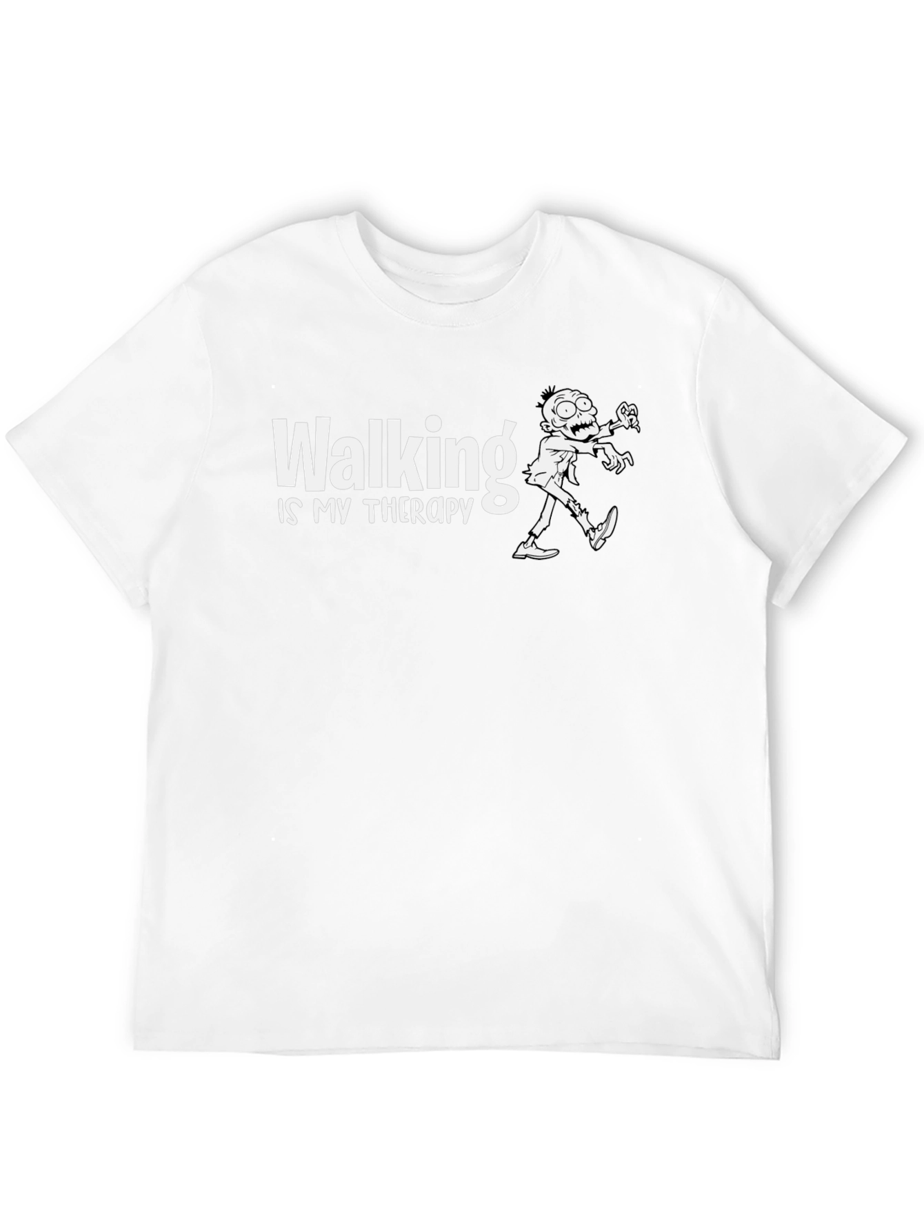 Walking Is My Therapy Graphic T-Shirt
