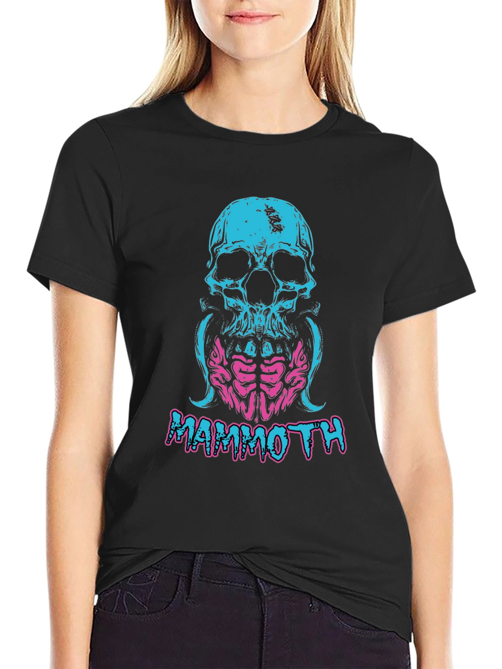 Mammoth Skull Graphic Tee - Cool T-Shirt