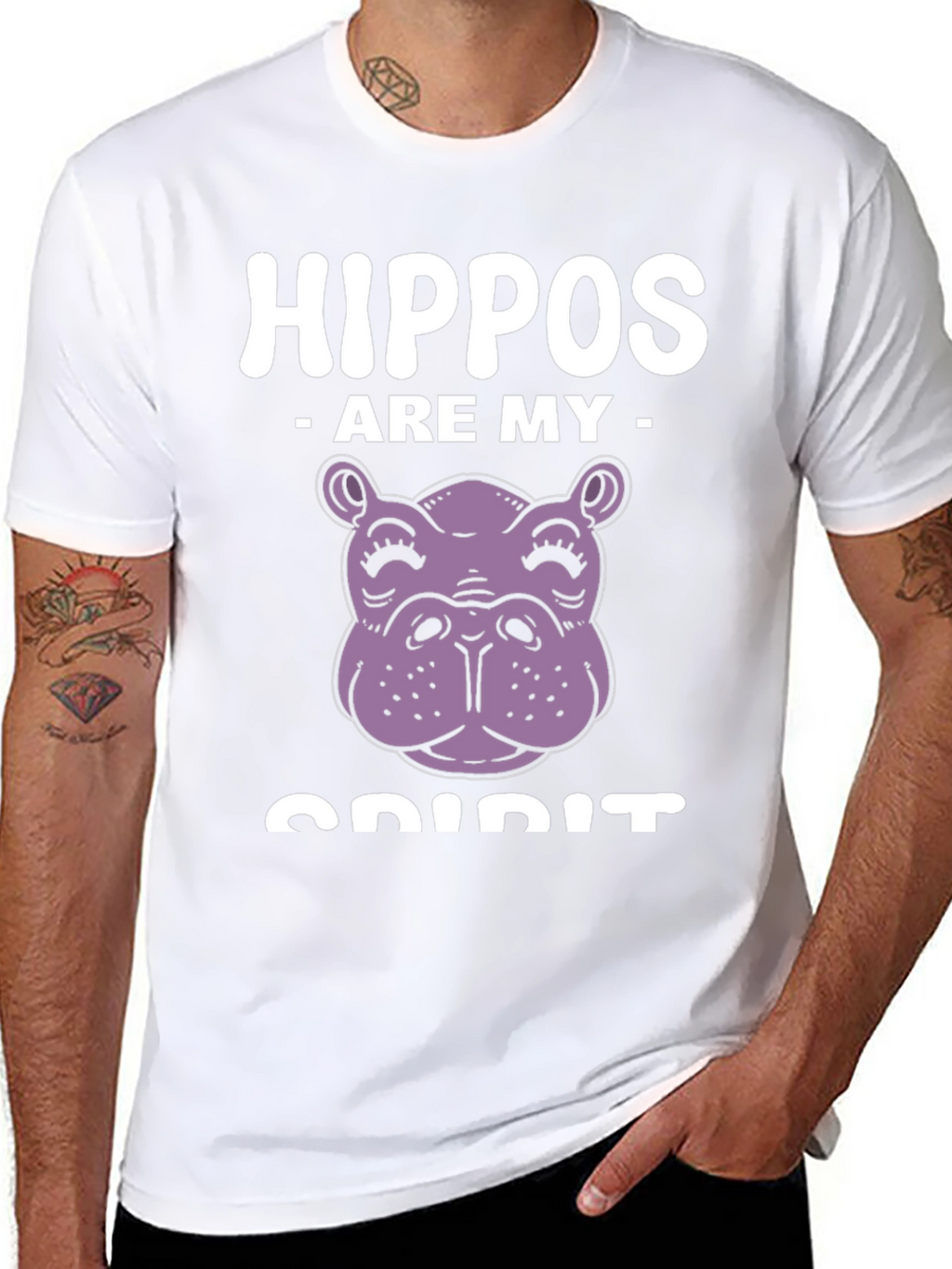 Hippos Are My Spirit Animal T-Shirt