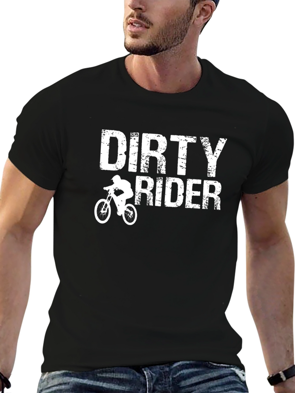 Dirty Rider Graphic T-Shirt - Mountain Biking Tee