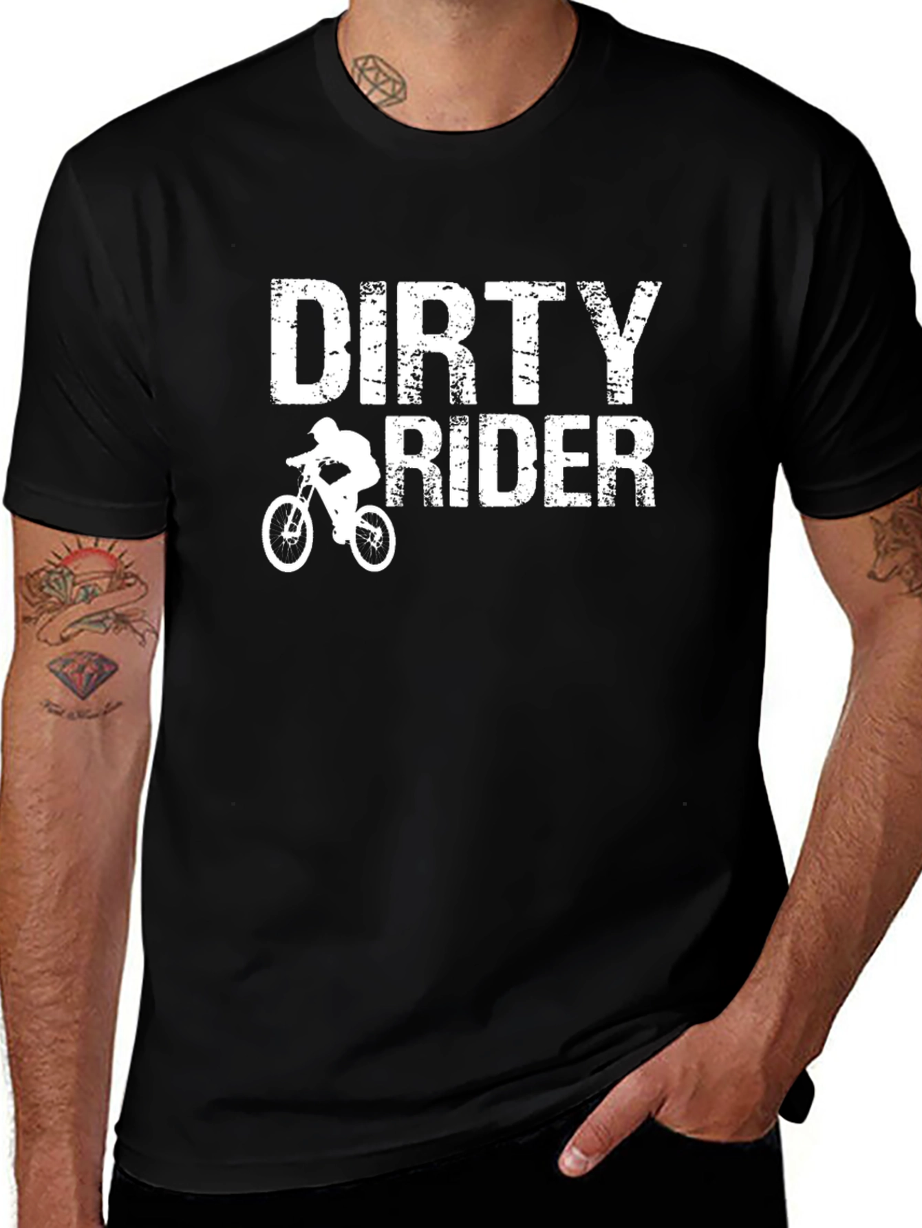 Dirty Rider Graphic T-Shirt - Mountain Biking Tee