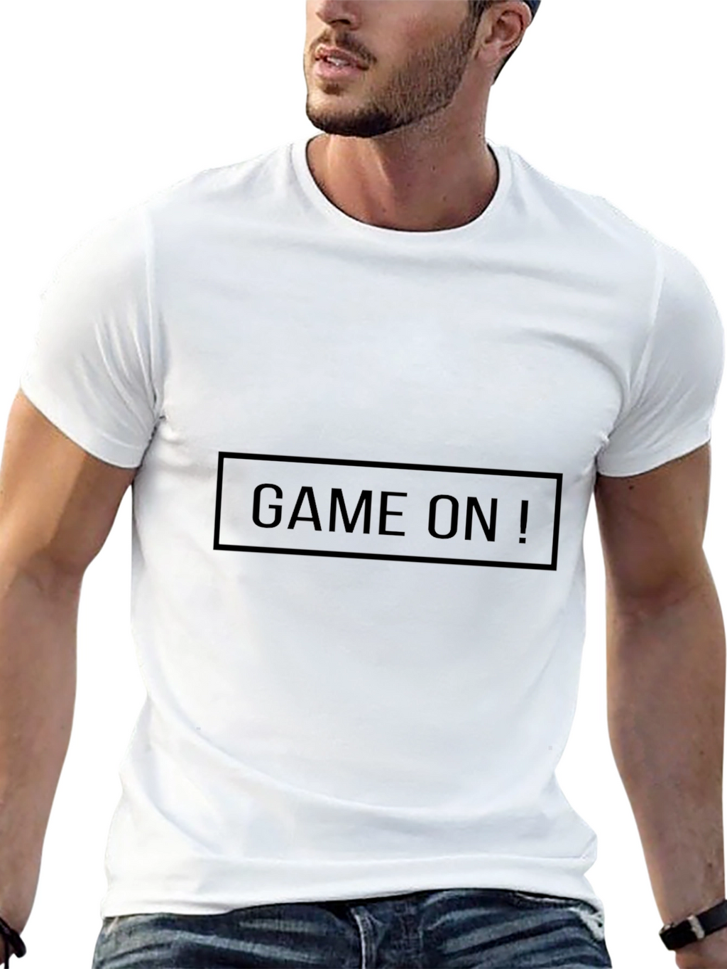 Game On! Black Graphic Tee