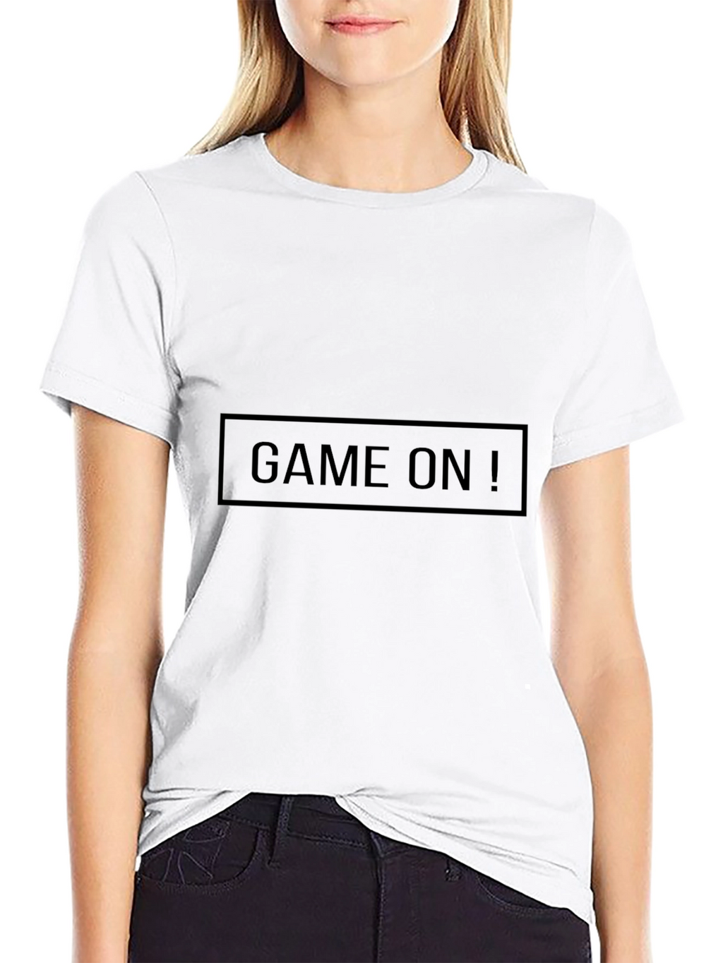 Game On! Black Graphic Tee