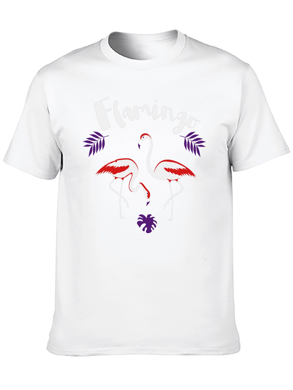 Flamingo Graphic T-Shirt - Tropical Style Tee