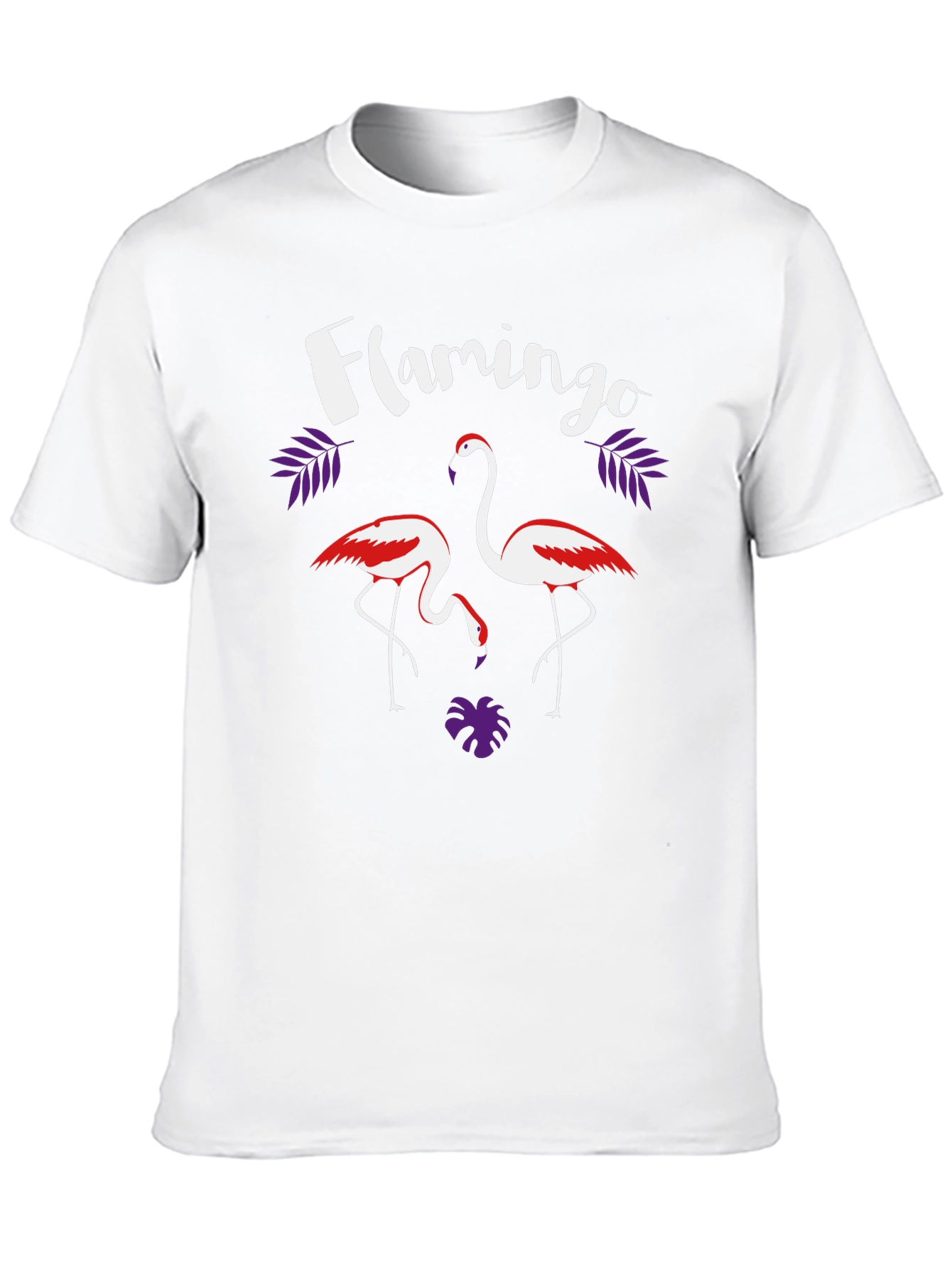 Flamingo Graphic T-Shirt - Tropical Style Tee