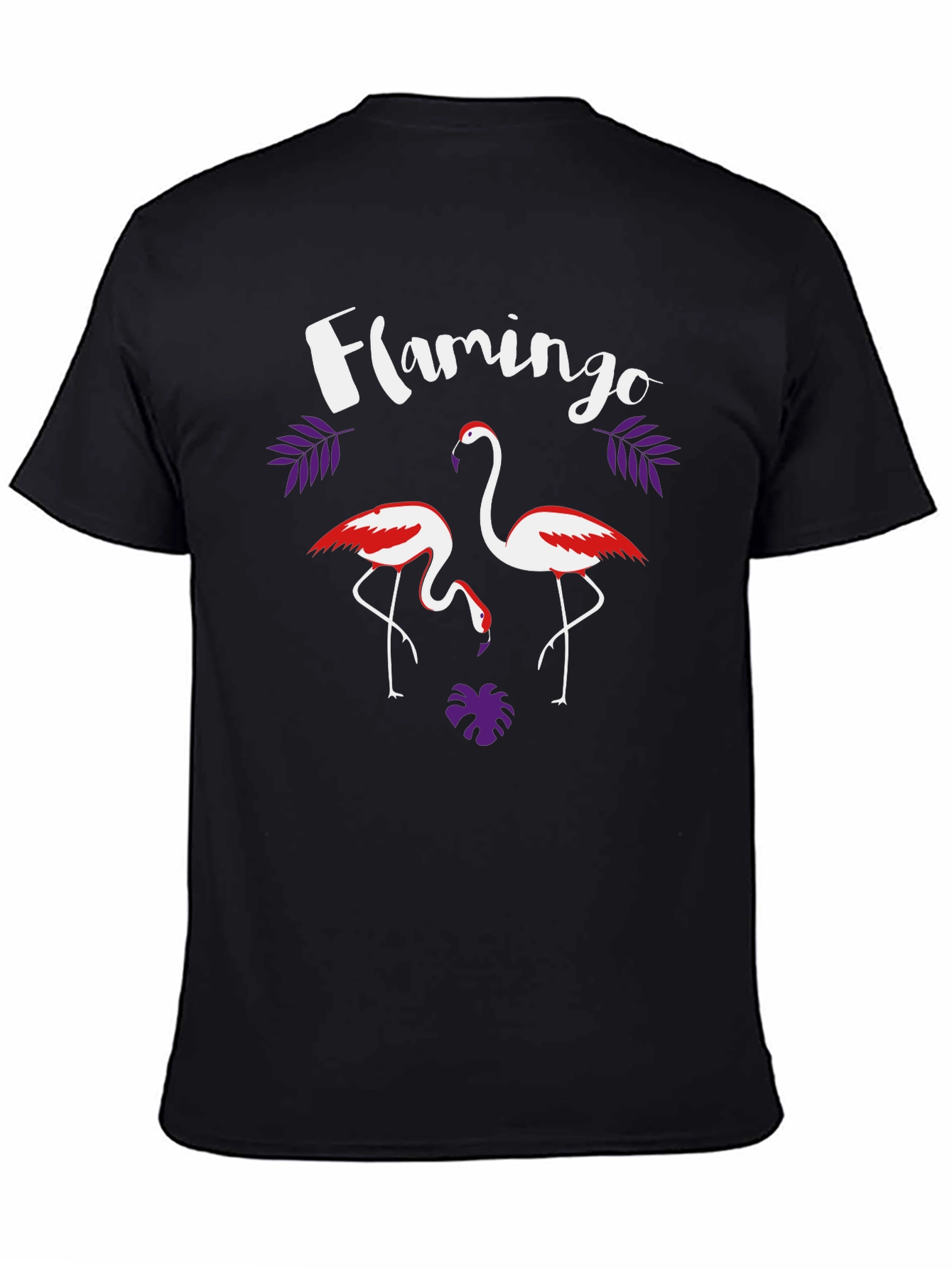 Flamingo Graphic T-Shirt - Tropical Style Tee