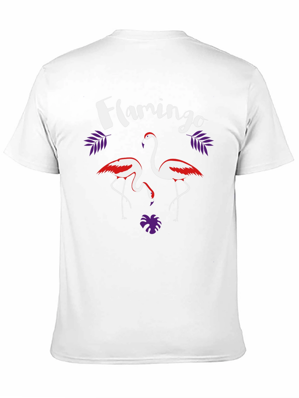 Flamingo Graphic T-Shirt - Tropical Style Tee
