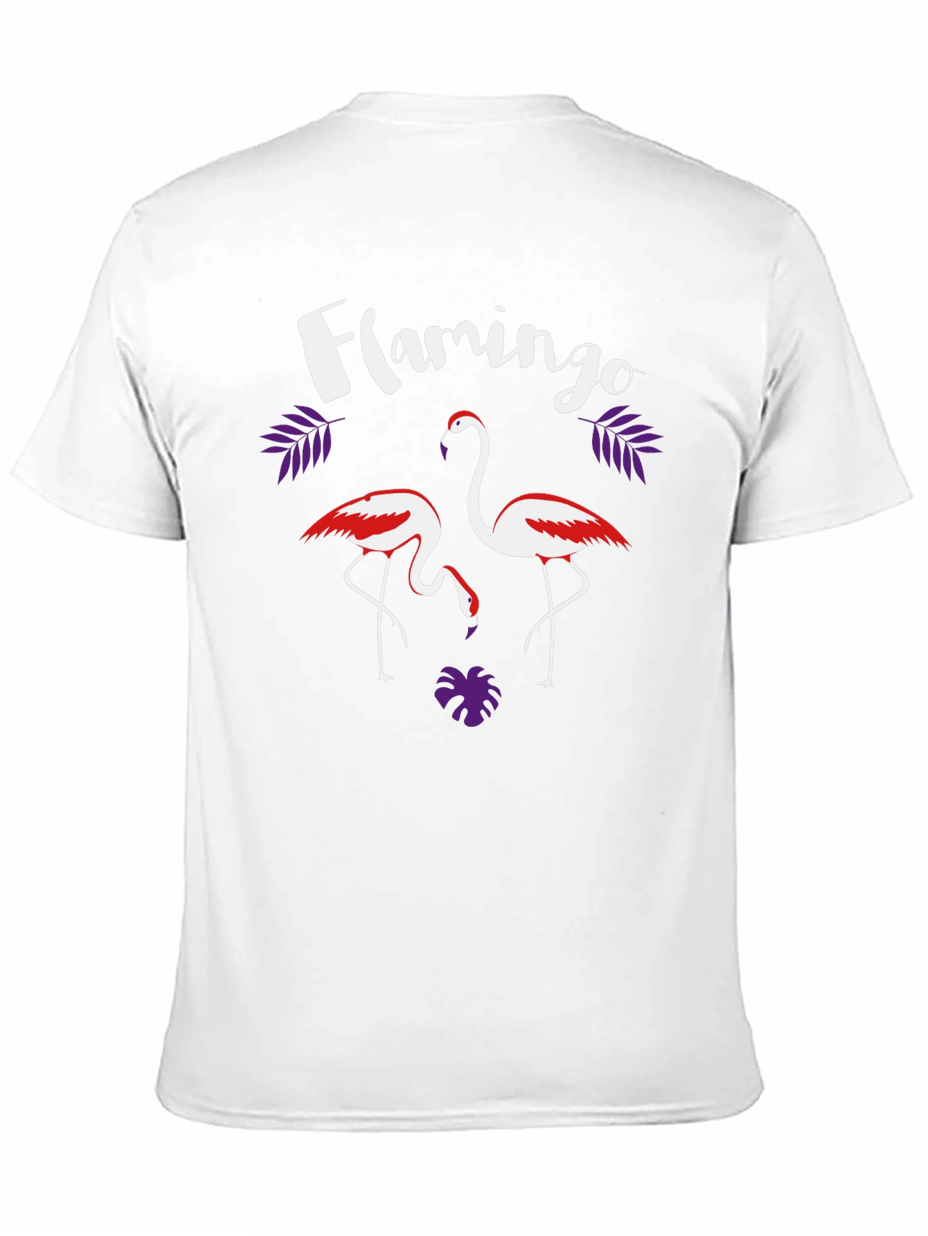 Flamingo Graphic T-Shirt - Tropical Style Tee