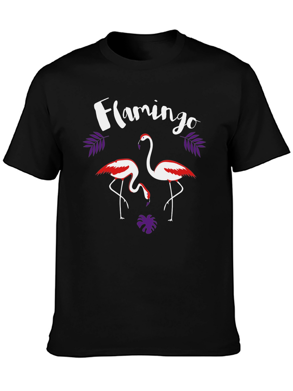 Flamingo Graphic T-Shirt - Tropical Style Tee