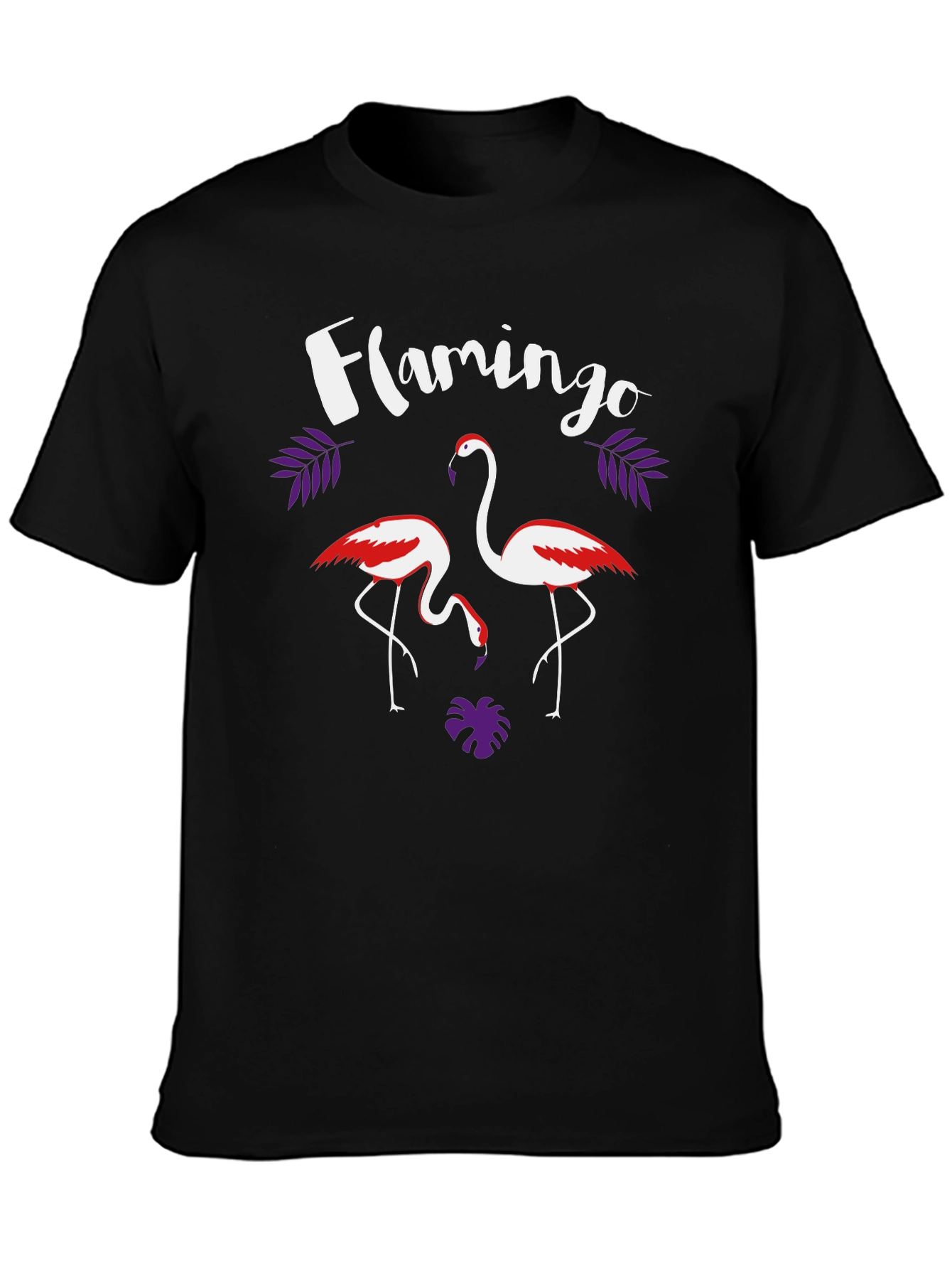 Flamingo Graphic T-Shirt - Tropical Style Tee