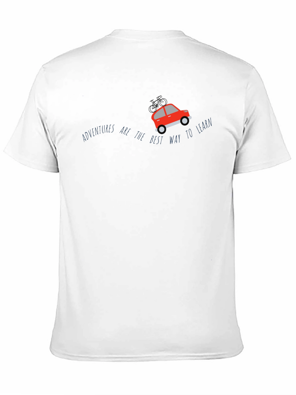 Adventure Awaits Graphic Tee - Stylish Black T-Shirt