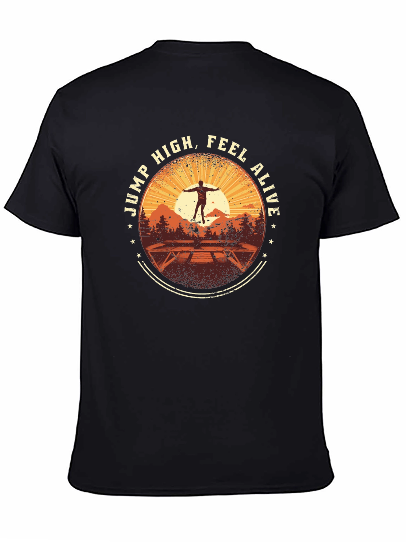 Jump High Feel Alive Graphic Tee
