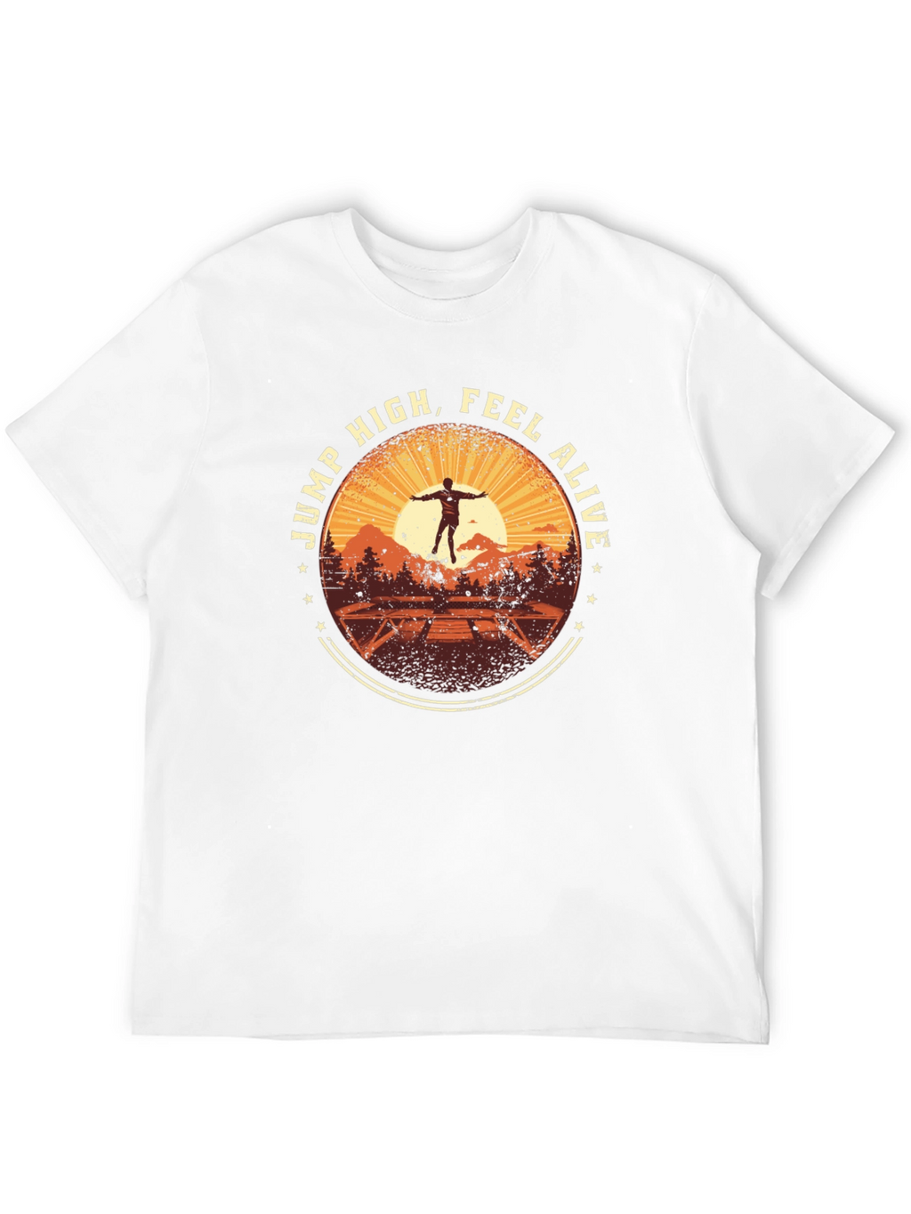 Jump High Feel Alive Graphic Tee
