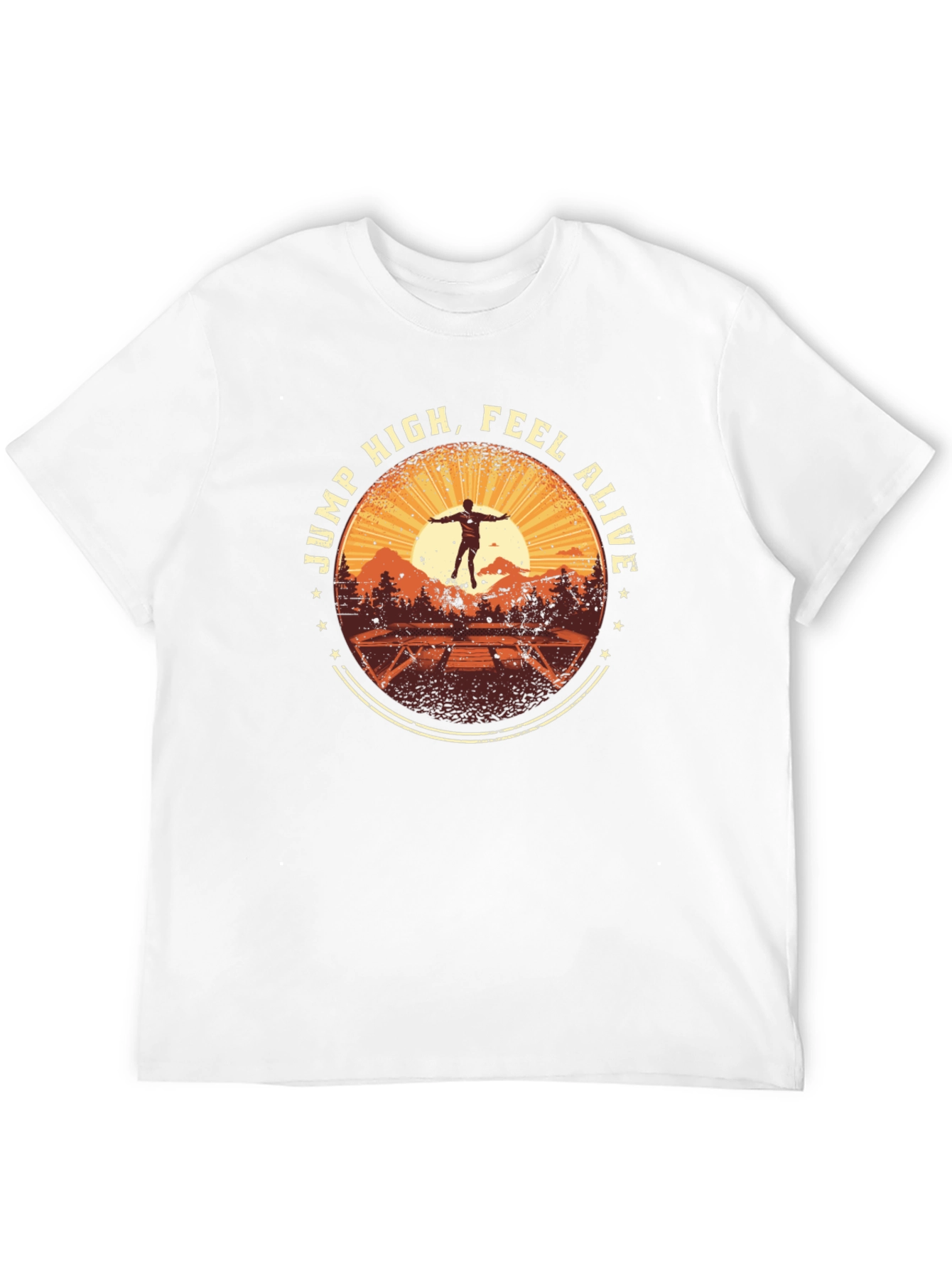 Jump High Feel Alive Graphic Tee