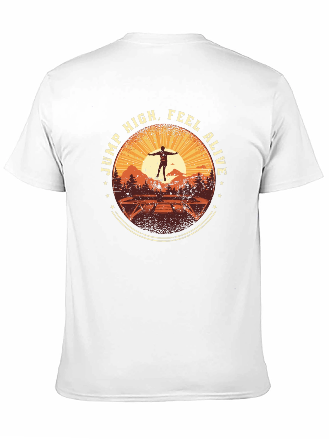 Jump High Feel Alive Graphic Tee