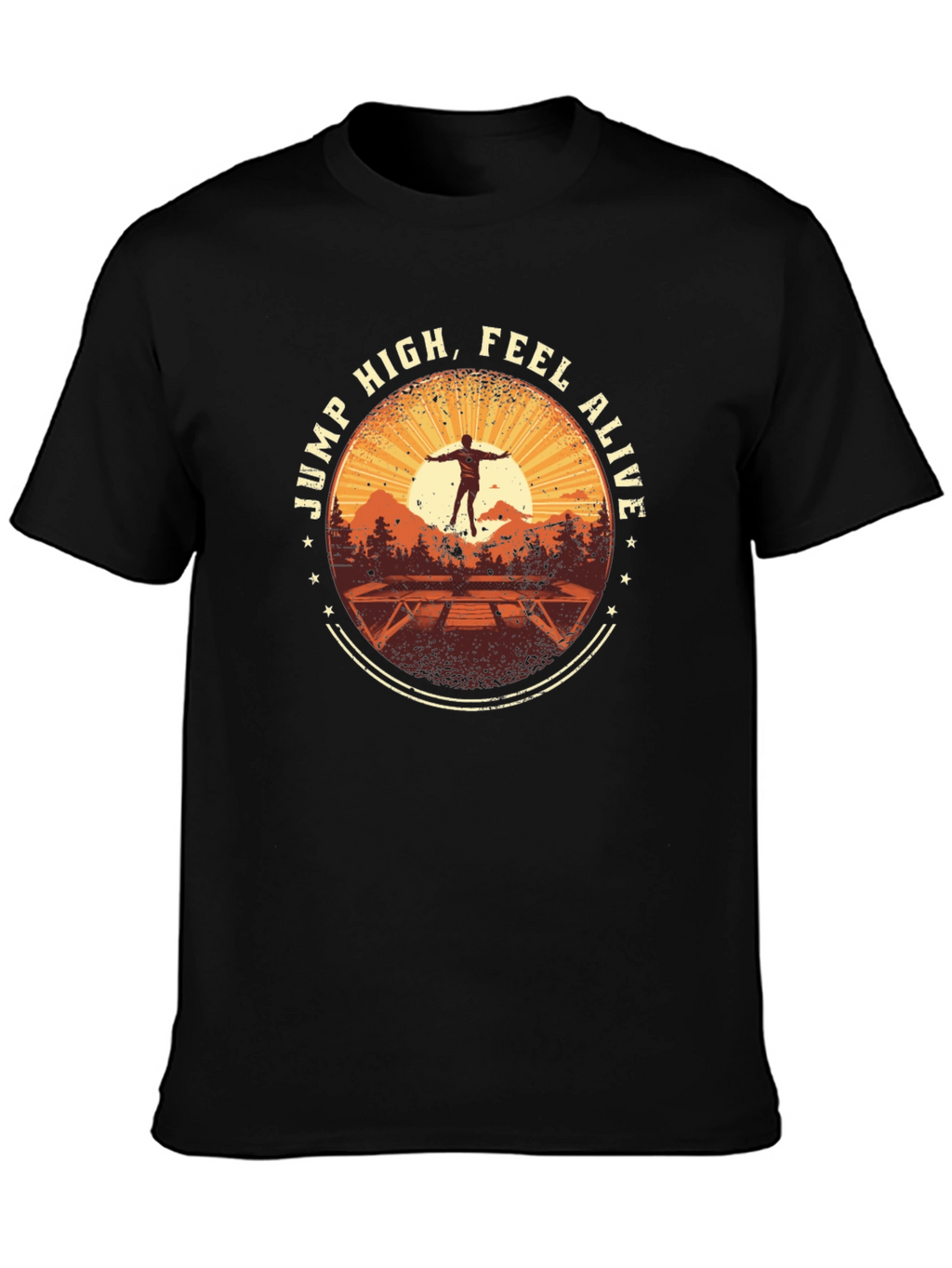 Jump High Feel Alive Graphic Tee