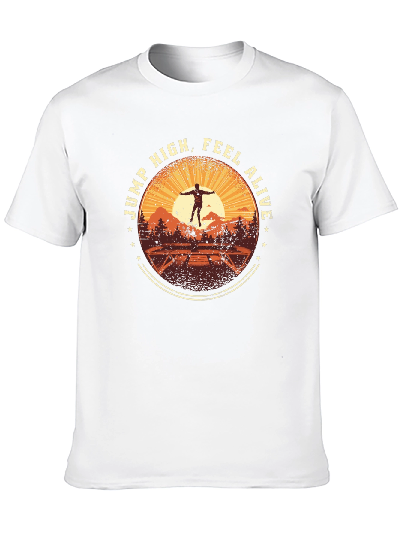 Jump High Feel Alive Graphic Tee