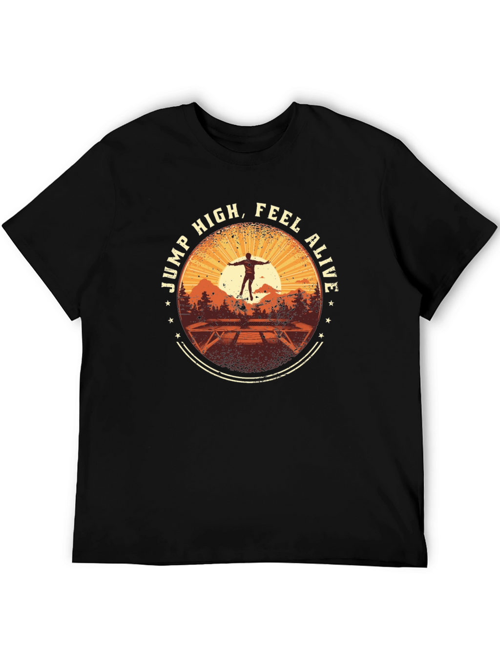 Jump High Feel Alive Graphic Tee